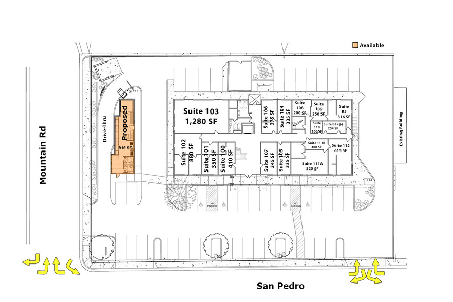 1330 San Pedro Blvd NE, Albuquerque, NM en alquiler - Plano del sitio - Imagen 2 de 8