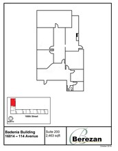 11412-11444 168 St NW, Edmonton, AB en alquiler Plano de la planta- Imagen 1 de 1