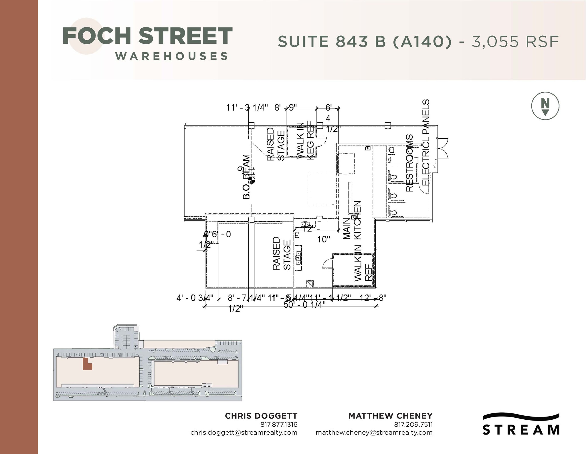 821-1075 Foch St, Fort Worth, TX en alquiler Plano de la planta- Imagen 1 de 1