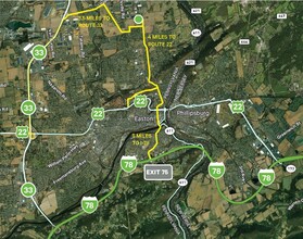 3200 Richmond Rd, Easton, PA en alquiler Mapa- Imagen 2 de 2