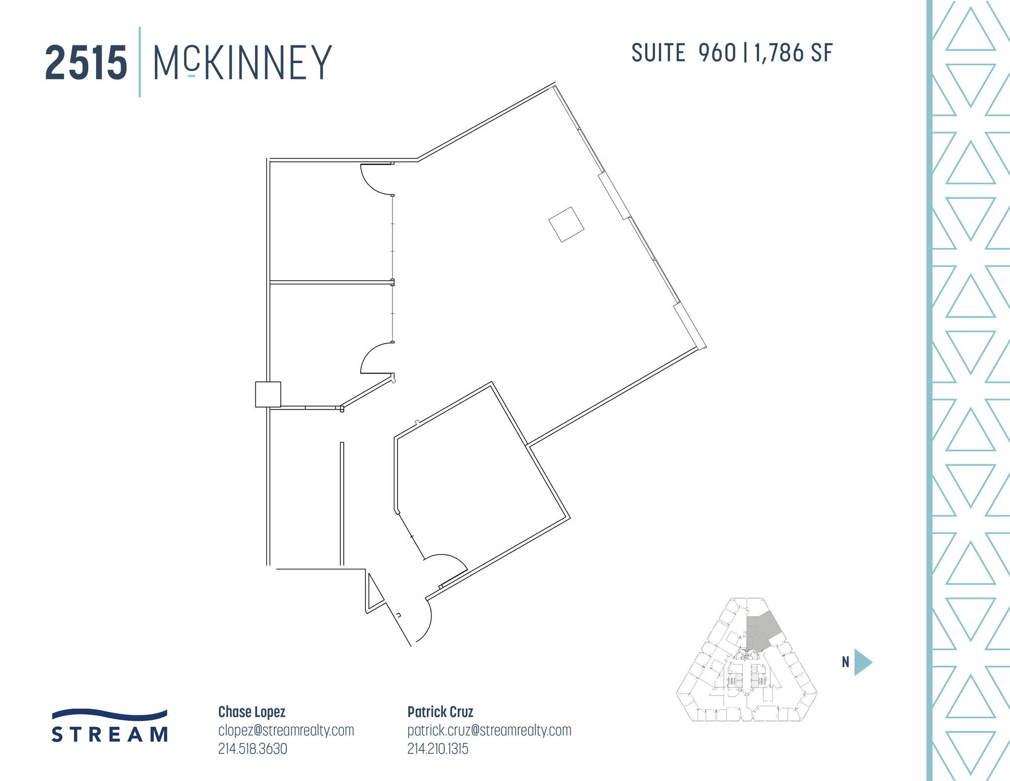 2515 McKinney Ave, Dallas, TX en alquiler Plano de la planta- Imagen 1 de 1