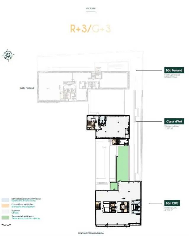 96-104 avenue Charles de Gaulle, Neuilly-sur-Seine en alquiler Plano de la planta- Imagen 1 de 1