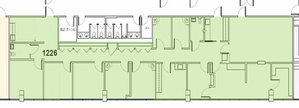 1331 Union Ave, Memphis, TN en alquiler Plano de la planta- Imagen 1 de 1