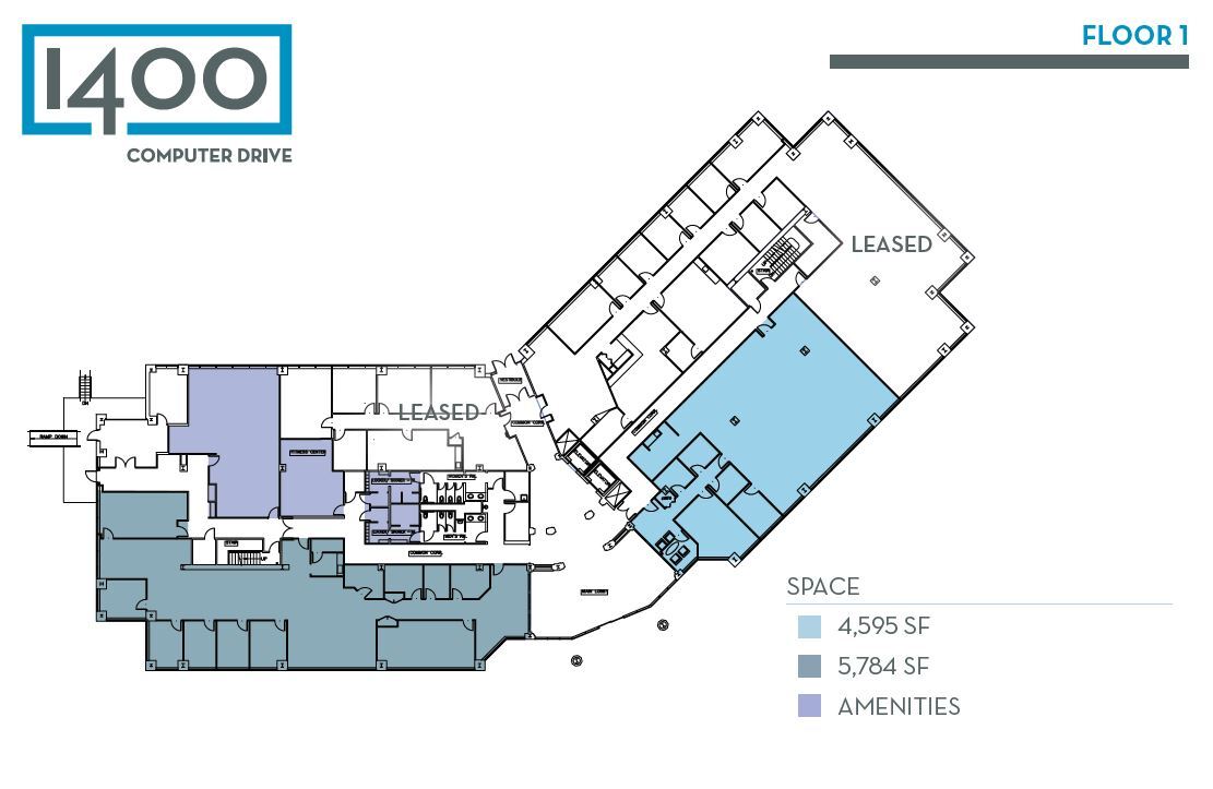 1400 Computer Dr, Westborough, MA en alquiler Plano de la planta- Imagen 1 de 1