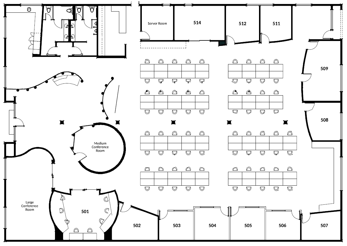 4136 Del Rey Ave, Marina Del Rey, CA en alquiler Plano de la planta- Imagen 1 de 1