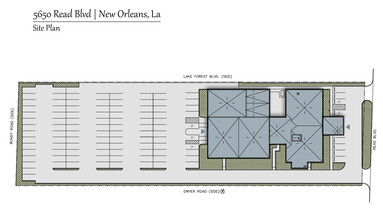 5650 Read Blvd, New Orleans, LA en alquiler Plano del sitio- Imagen 1 de 2