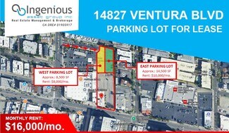 Más detalles de 14827 Ventura Blvd, Sherman Oaks, CA - Terreno en alquiler
