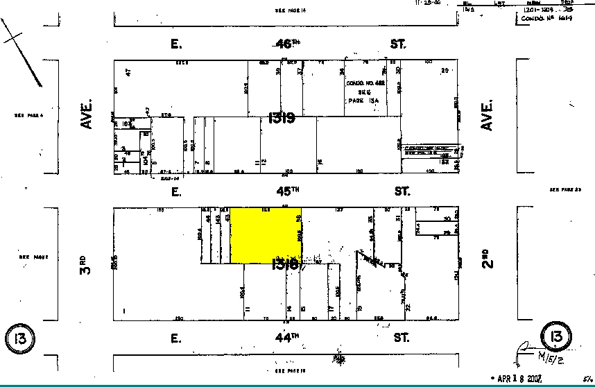 216 E 45th St, New York, NY en alquiler - Plano de solar - Imagen 2 de 2