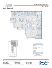 10880 Wilshire Blvd, Los Angeles, CA en alquiler Plano de la planta- Imagen 1 de 1