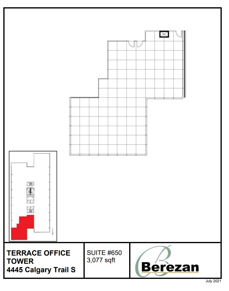 4445 Calgary Trl, Edmonton, AB en alquiler Plano de la planta- Imagen 1 de 1