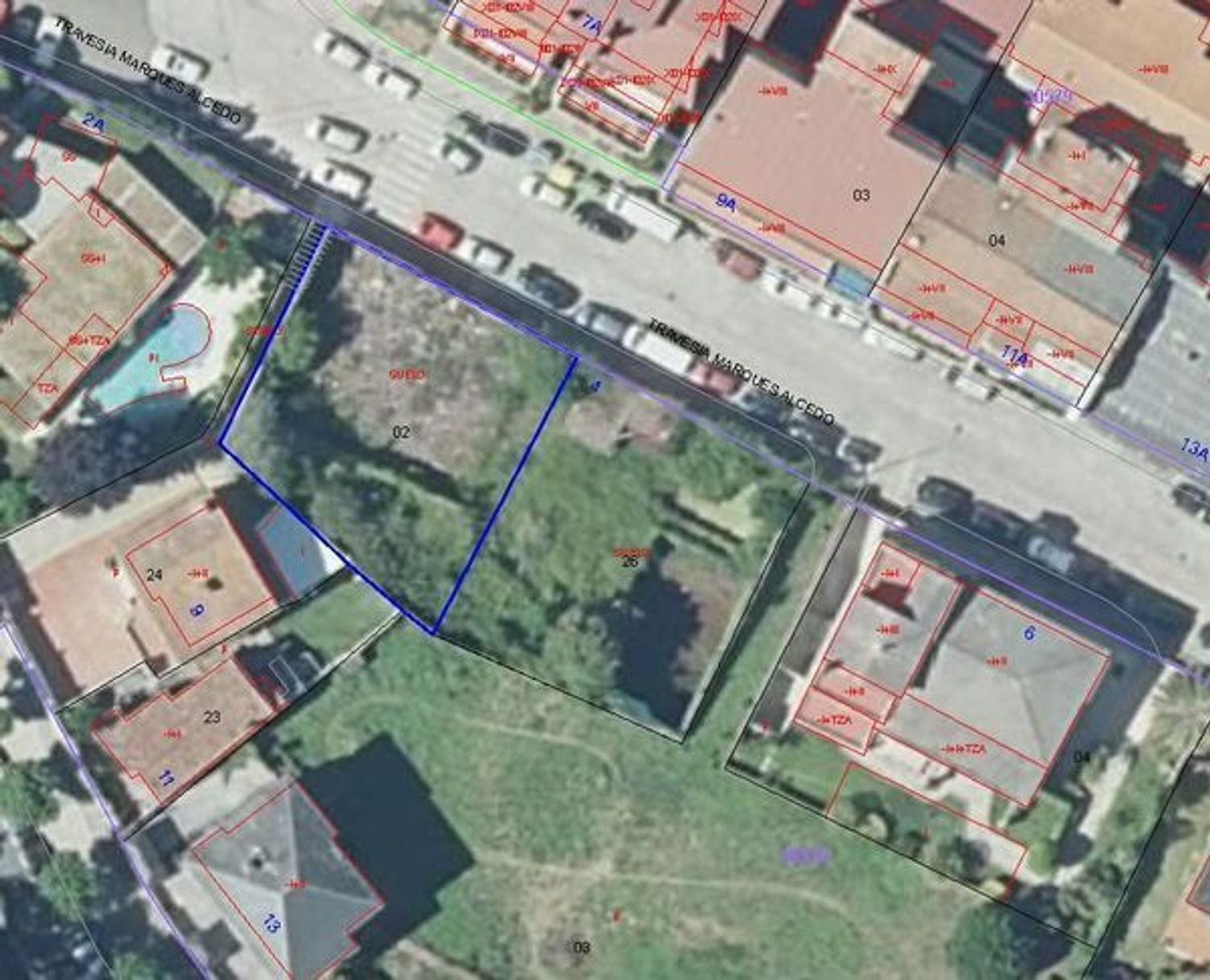 Terreno en Vigo, Pontevedra en venta Plano de la planta- Imagen 1 de 25