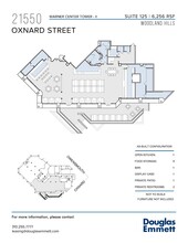 21550 Oxnard St, Woodland Hills, CA en alquiler Plano de la planta- Imagen 1 de 1