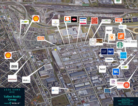 1536 Sams Ave, New Orleans, LA - VISTA AÉREA  vista de mapa