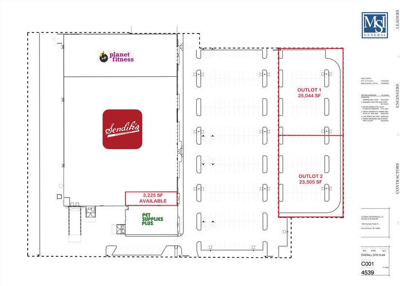 1450 Summit Ave, Oconomowoc, WI en alquiler - Plano del sitio - Imagen 3 de 3