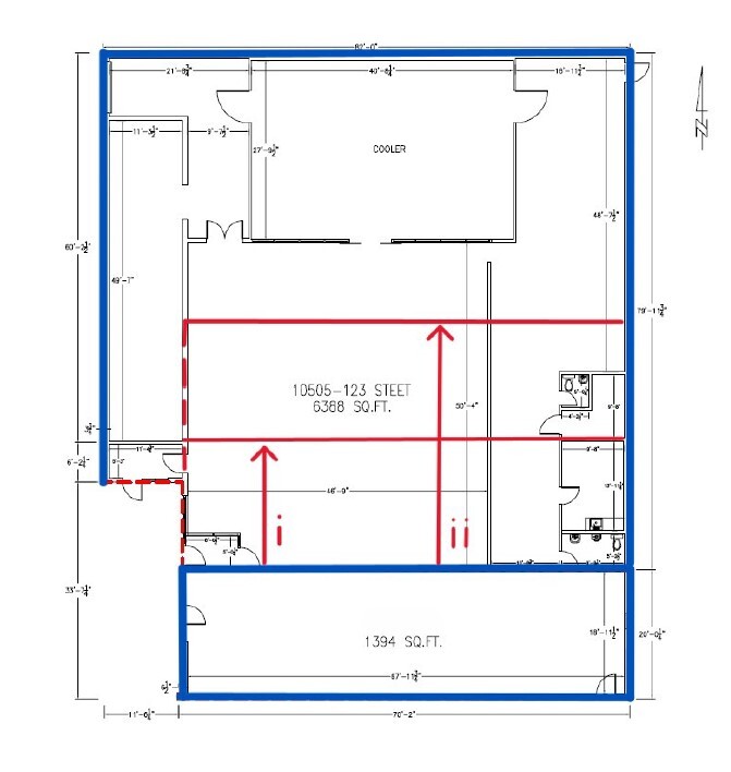 10505 123rd St NW, Edmonton, AB en alquiler Plano de la planta- Imagen 1 de 1