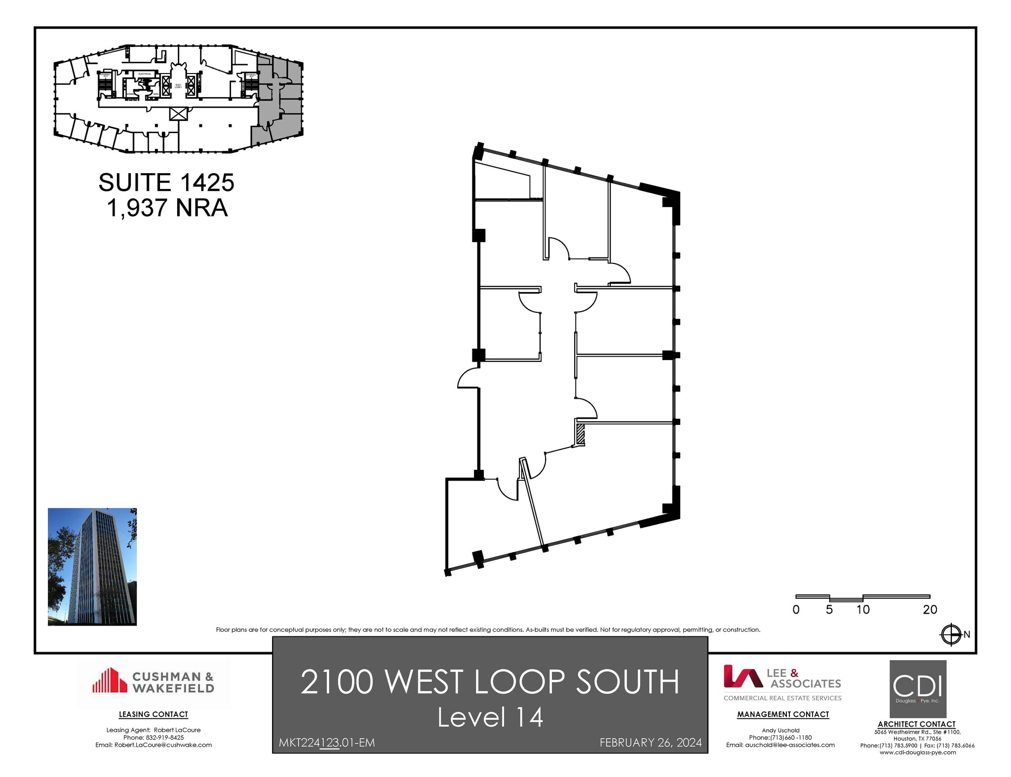 2100 West Loop South, Houston, TX en alquiler Plano de la planta- Imagen 1 de 1