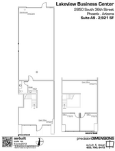 3001 S 35th St, Phoenix, AZ en alquiler Plano de la planta- Imagen 1 de 1