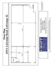 635-643 S La Grange Rd, La Grange, IL en alquiler Plano de la planta- Imagen 1 de 1