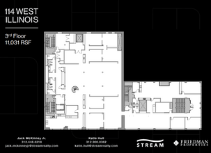 114 W Illinois St, Chicago, IL en alquiler Plano de la planta- Imagen 1 de 11