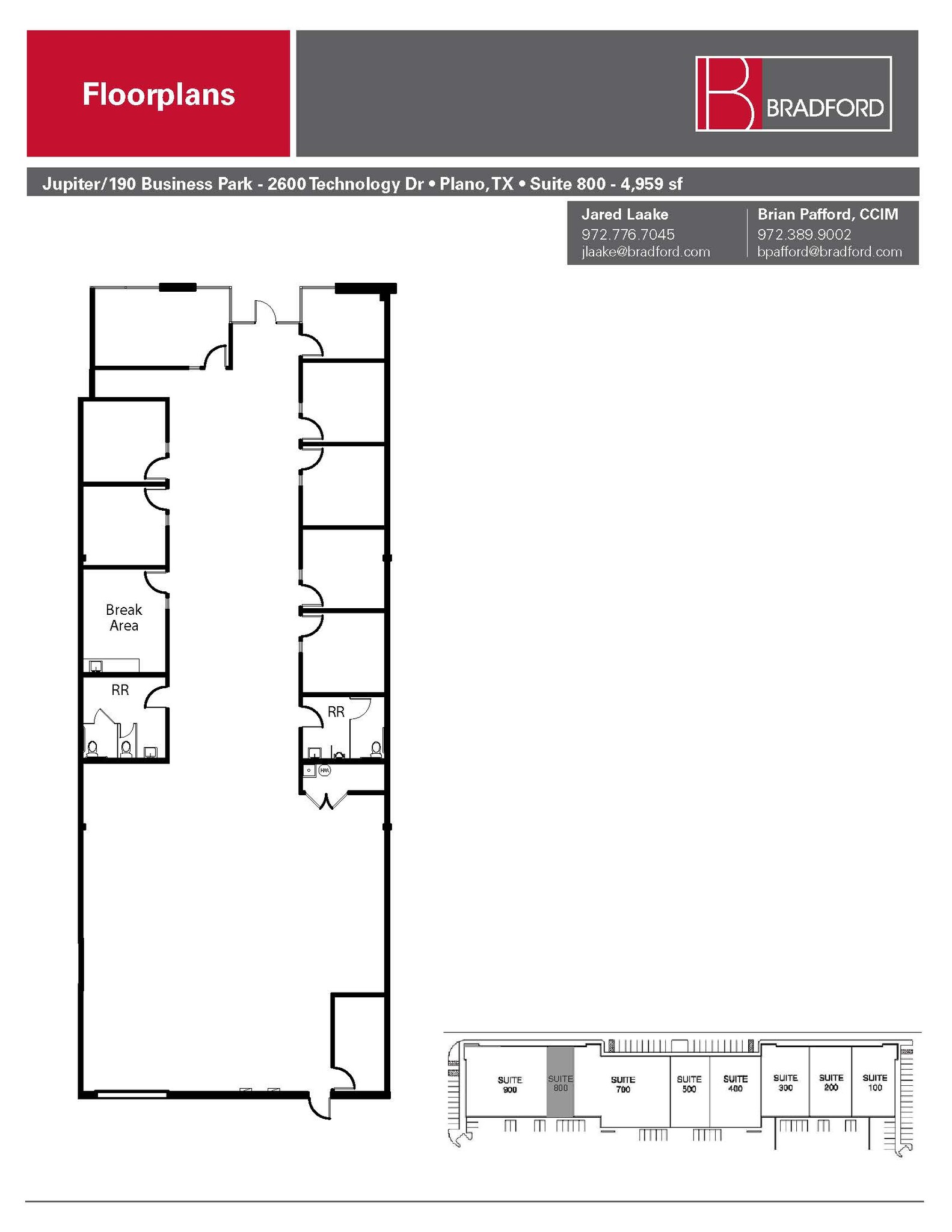 2600 Technology Dr, Plano, TX en alquiler Plano de la planta- Imagen 1 de 1