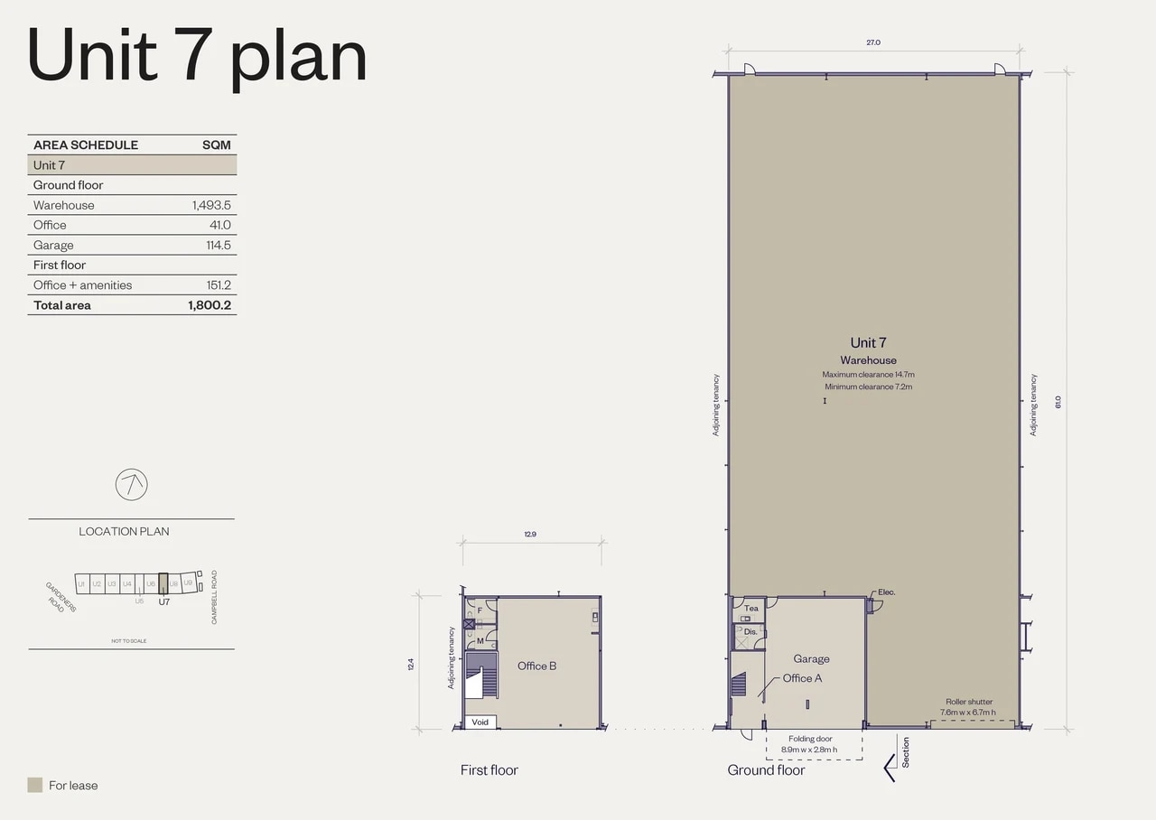 63 Campbell Rd, Alexandria en alquiler Plano de la planta- Imagen 1 de 1