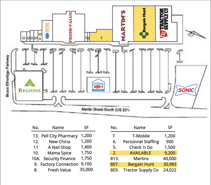 1015 Martin St S, Pell City, AL en alquiler - Foto del edificio - Imagen 2 de 4