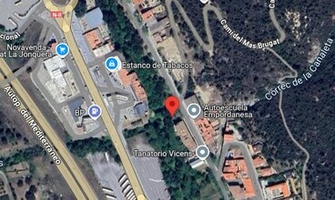 Avinguda Pau Casals, 19-25, La Jonquera, GER - Aérea  vista de mapa