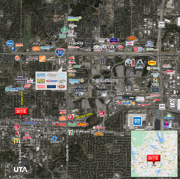 633 W Division St, Arlington, TX en venta - Foto del edificio - Imagen 3 de 7