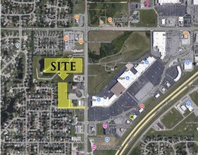 NW/C 22nd Street &  North Garnett, Owasso, OK - VISTA AÉREA  vista de mapa