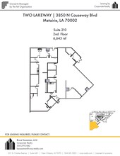 3900 N Causeway Blvd, Metairie, LA en alquiler Plano del sitio- Imagen 1 de 1