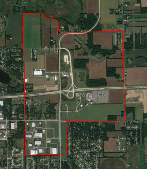 County Road 17, Elkhart, IN en venta - Vista aérea - Imagen 1 de 2