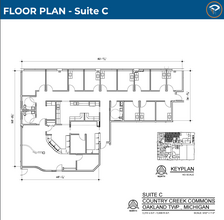 4818-4978 N Adams Rd, Oakland Township, MI en alquiler Plano de la planta- Imagen 2 de 2