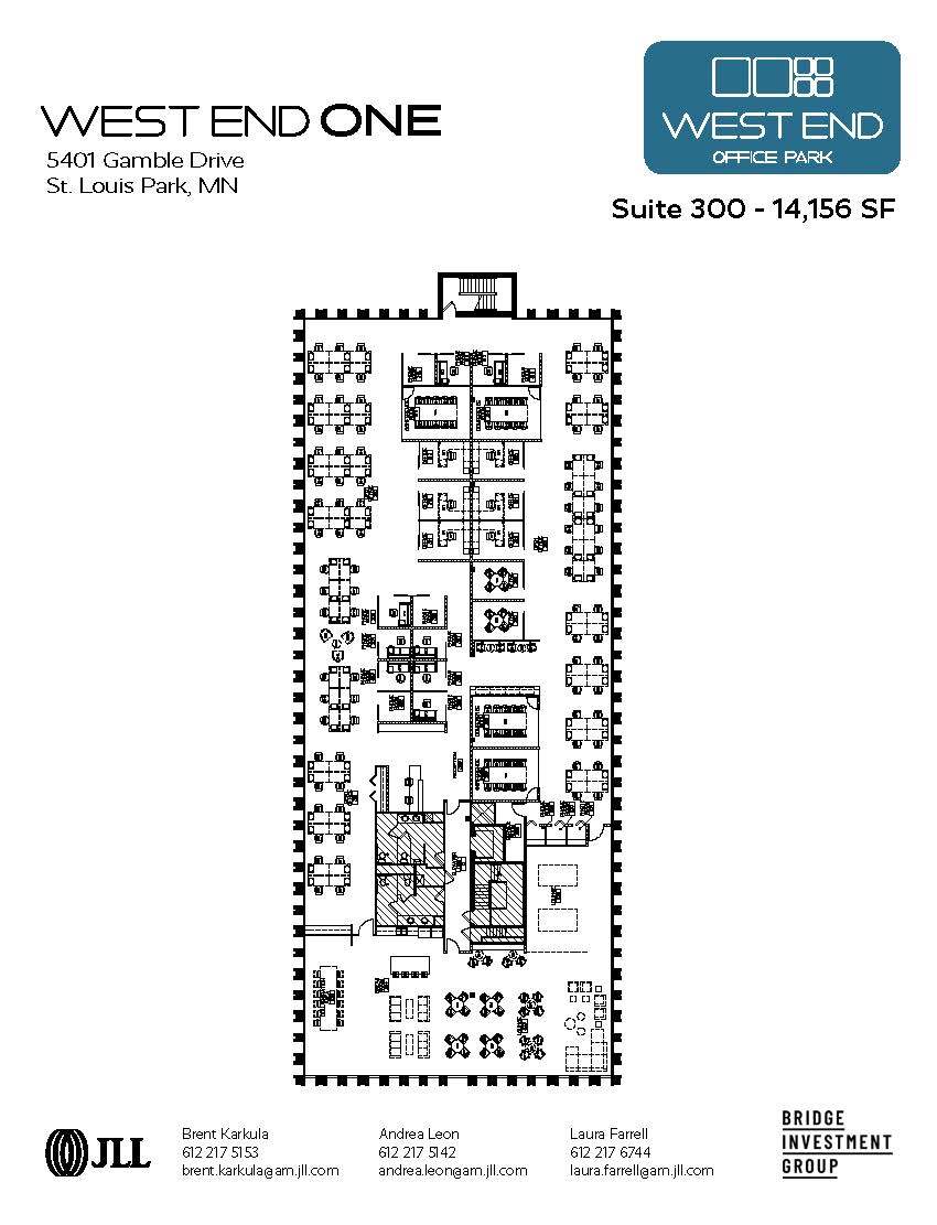 1665 Utica Ave S, Saint Louis Park, MN en alquiler Plano de la planta- Imagen 1 de 2