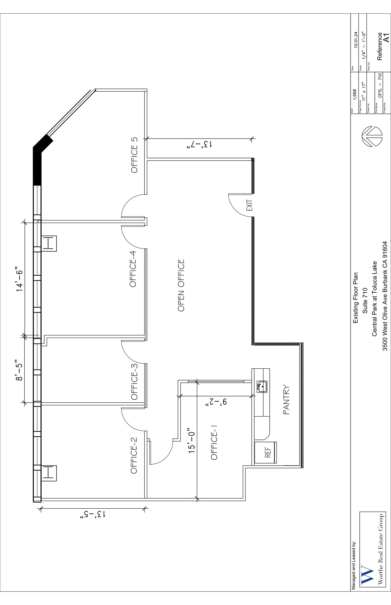 3500 W Olive Ave, Burbank, CA en alquiler Plano del sitio- Imagen 1 de 1