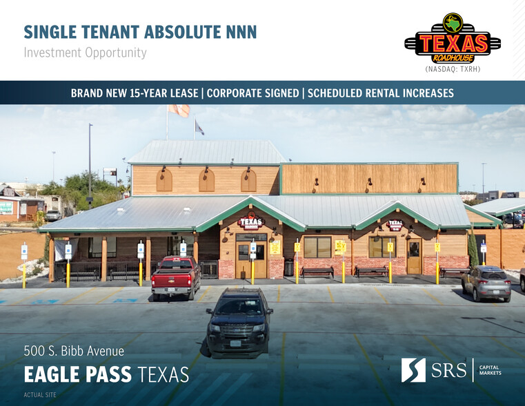 500 S Bibb Ave, Eagle Pass, TX en venta - Foto del edificio - Imagen 1 de 9