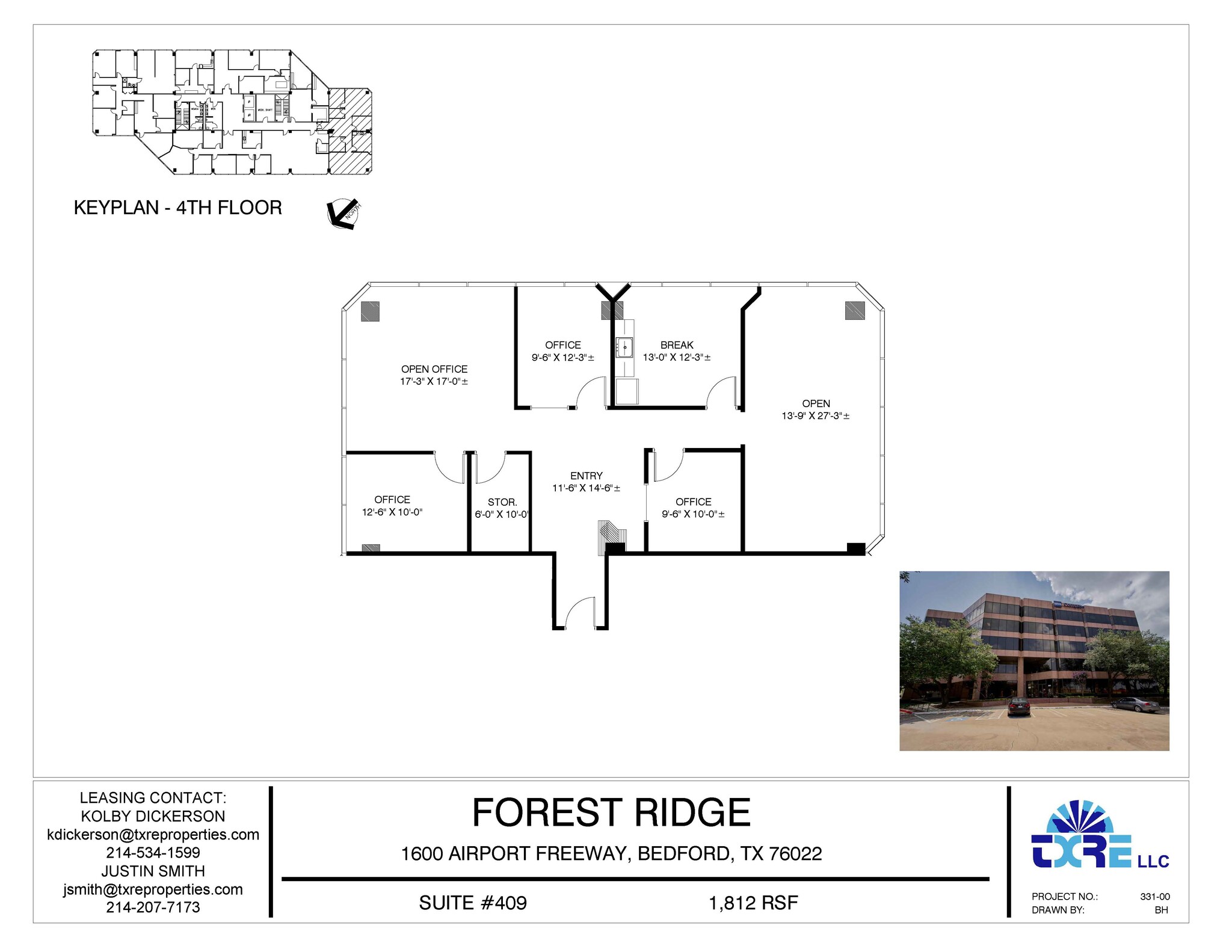 1600 Airport Fwy, Bedford, TX en alquiler Plano de la planta- Imagen 1 de 1