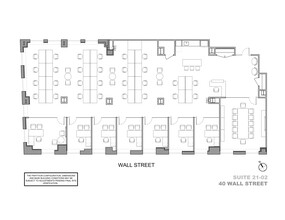 40 Wall St, New York, NY en alquiler Plano del sitio- Imagen 1 de 1