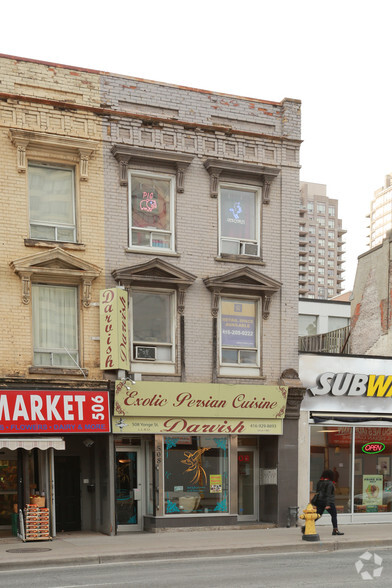 508 Yonge St, Toronto, ON en alquiler - Foto del edificio - Imagen 3 de 5