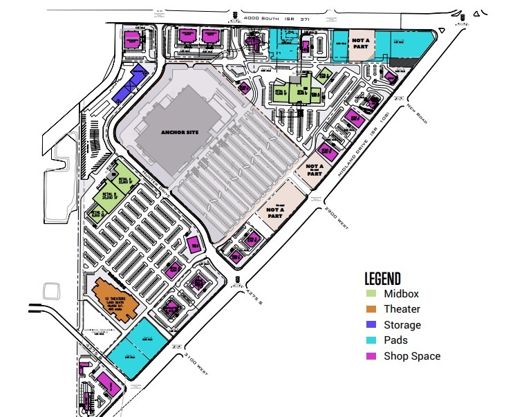 2900 Midland Dr, Ogden, UT en alquiler Plano del sitio- Imagen 1 de 1