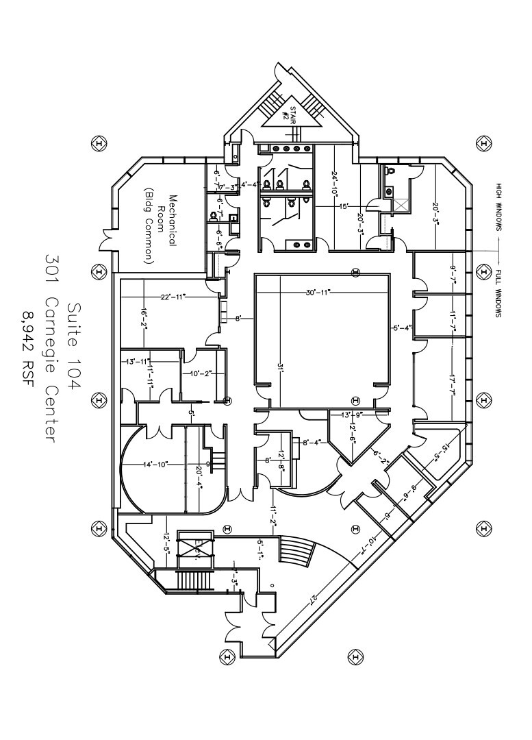 301 Carnegie Ctr, Princeton, NJ en alquiler Plano de la planta- Imagen 1 de 1