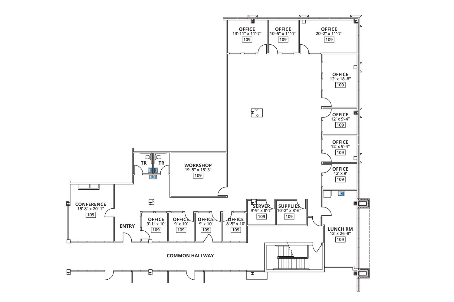 200 Route 31 N, Flemington, NJ en alquiler Plano de la planta- Imagen 1 de 2