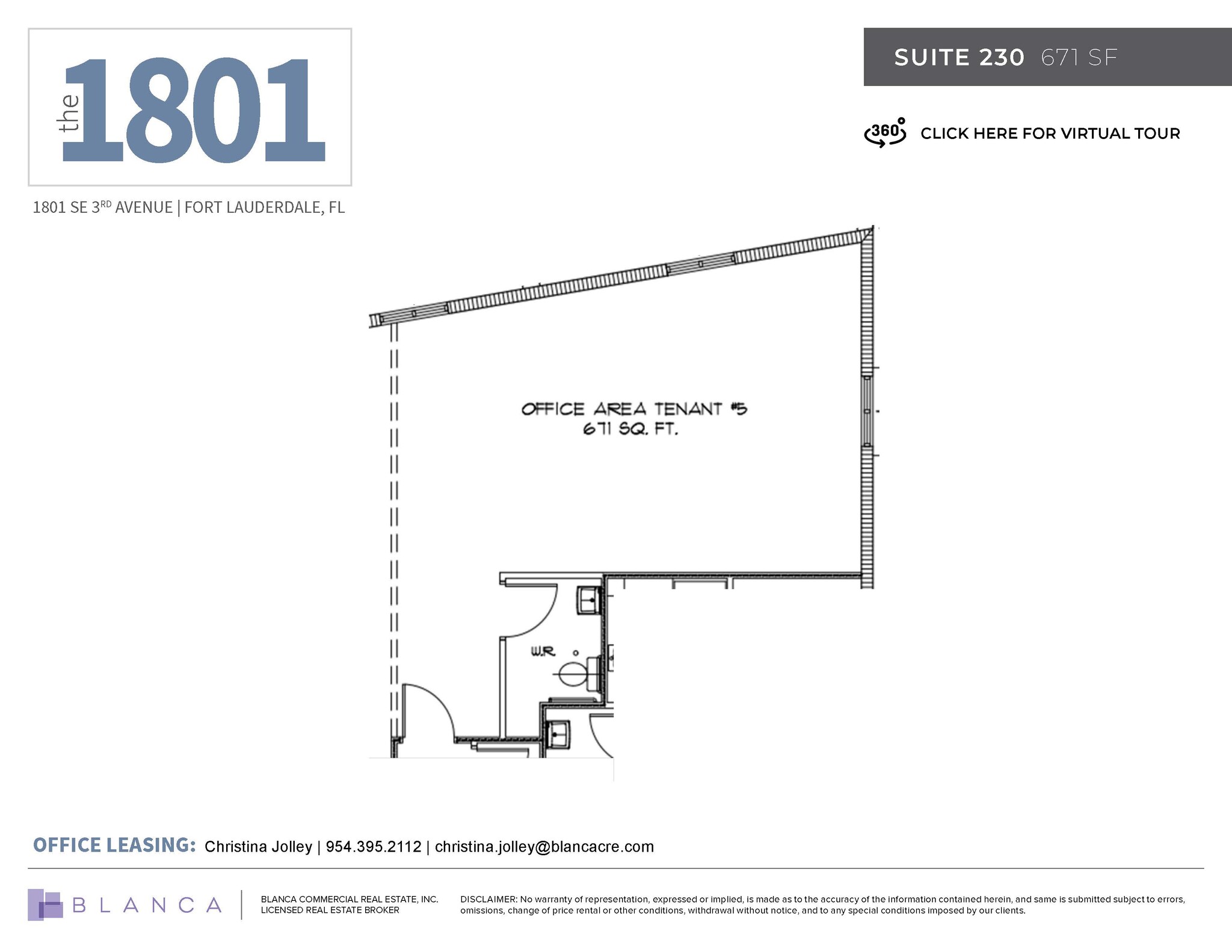 1801 SE 3rd Ave, Fort Lauderdale, FL en alquiler Plano de la planta- Imagen 1 de 1