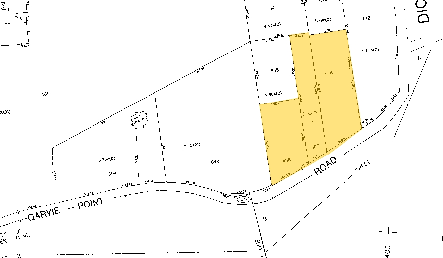 1 Garvies Point Rd, Glen Cove, NY en venta - Plano de solar - Imagen 2 de 2