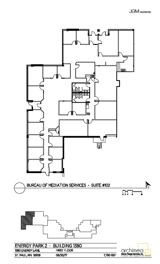 1350-1380 Energy Ln, Saint Paul, MN en alquiler Plano de la planta- Imagen 1 de 1