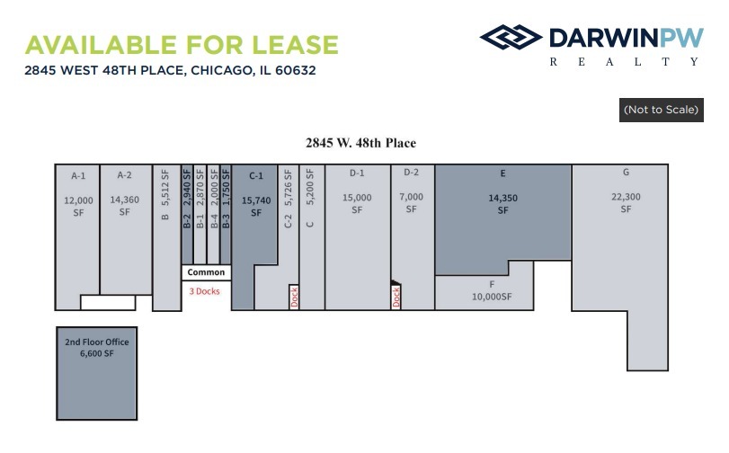 2845 W 48th Pl, Chicago, IL en alquiler Plano de la planta- Imagen 1 de 5