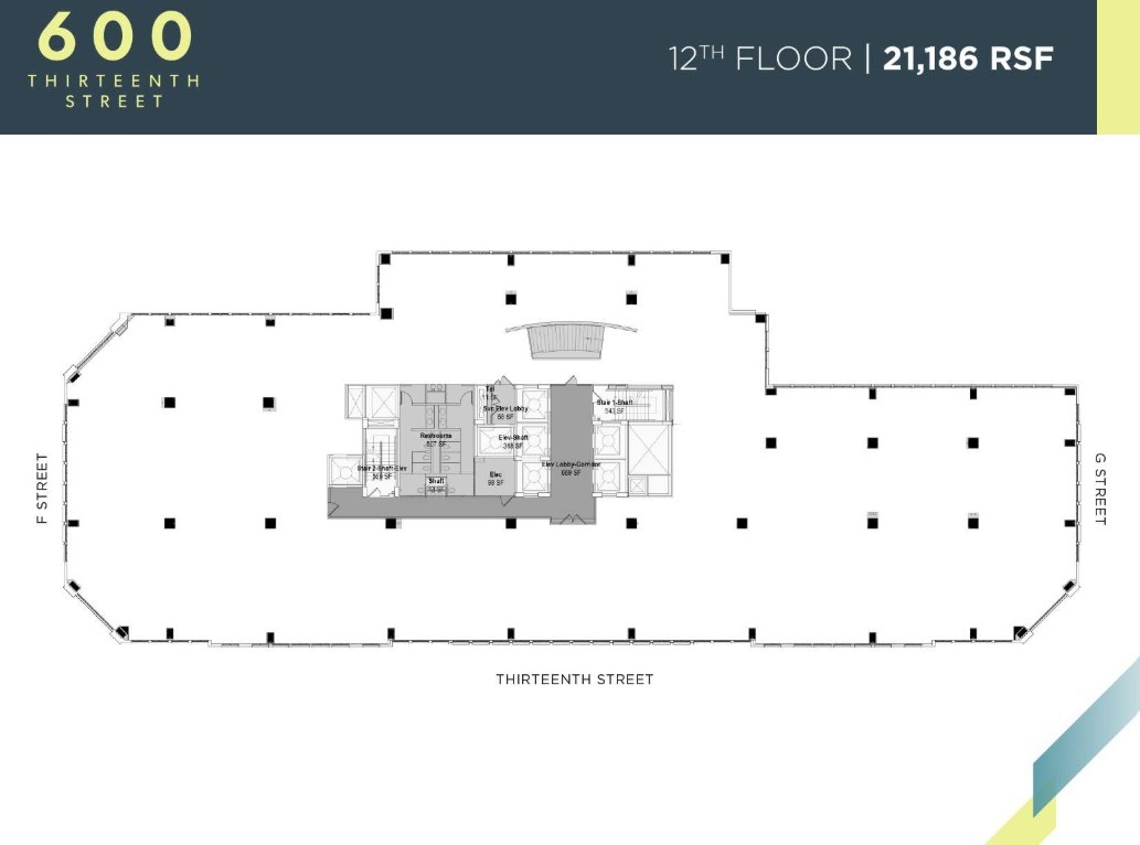 600 13th St NW, Washington, DC en alquiler Plano de la planta- Imagen 1 de 1