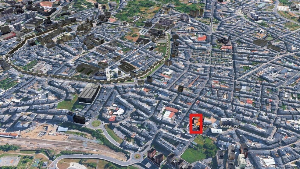 Rúa Río Eo, 45, Lugo, Lugo en venta - Vista aérea - Imagen 2 de 5