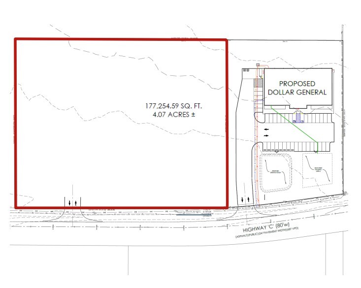 Vehige Lane & Highway C, Old Monroe, MO en venta - Plano del sitio - Imagen 3 de 3