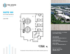 300 Tri State International, Lincolnshire, IL en alquiler Plano de la planta- Imagen 1 de 12