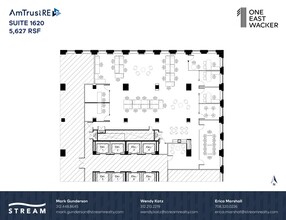 1 E Wacker Dr, Chicago, IL en alquiler Plano de la planta- Imagen 1 de 1